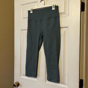 2 for $10 90 Degrees by Reflex Seafoam Cropped Leggings— size L